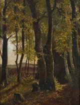 Karl Buchholz, Waldstudie