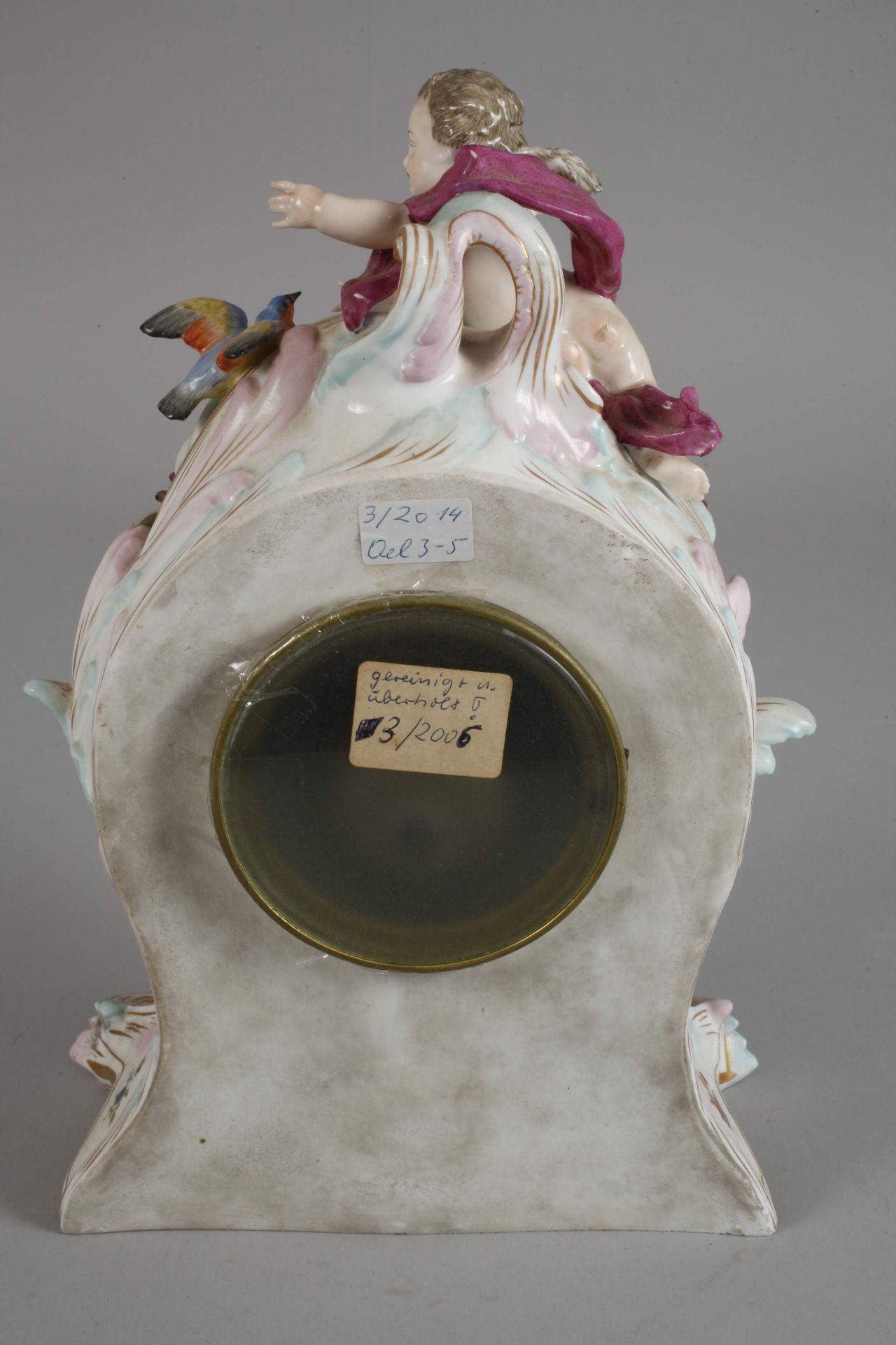 France splendid table clock with cupid - Image 6 of 7