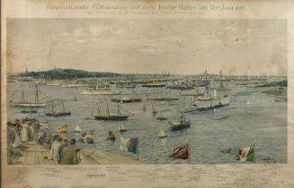 Internationale Flottenschau auf dem Kieler Hafen