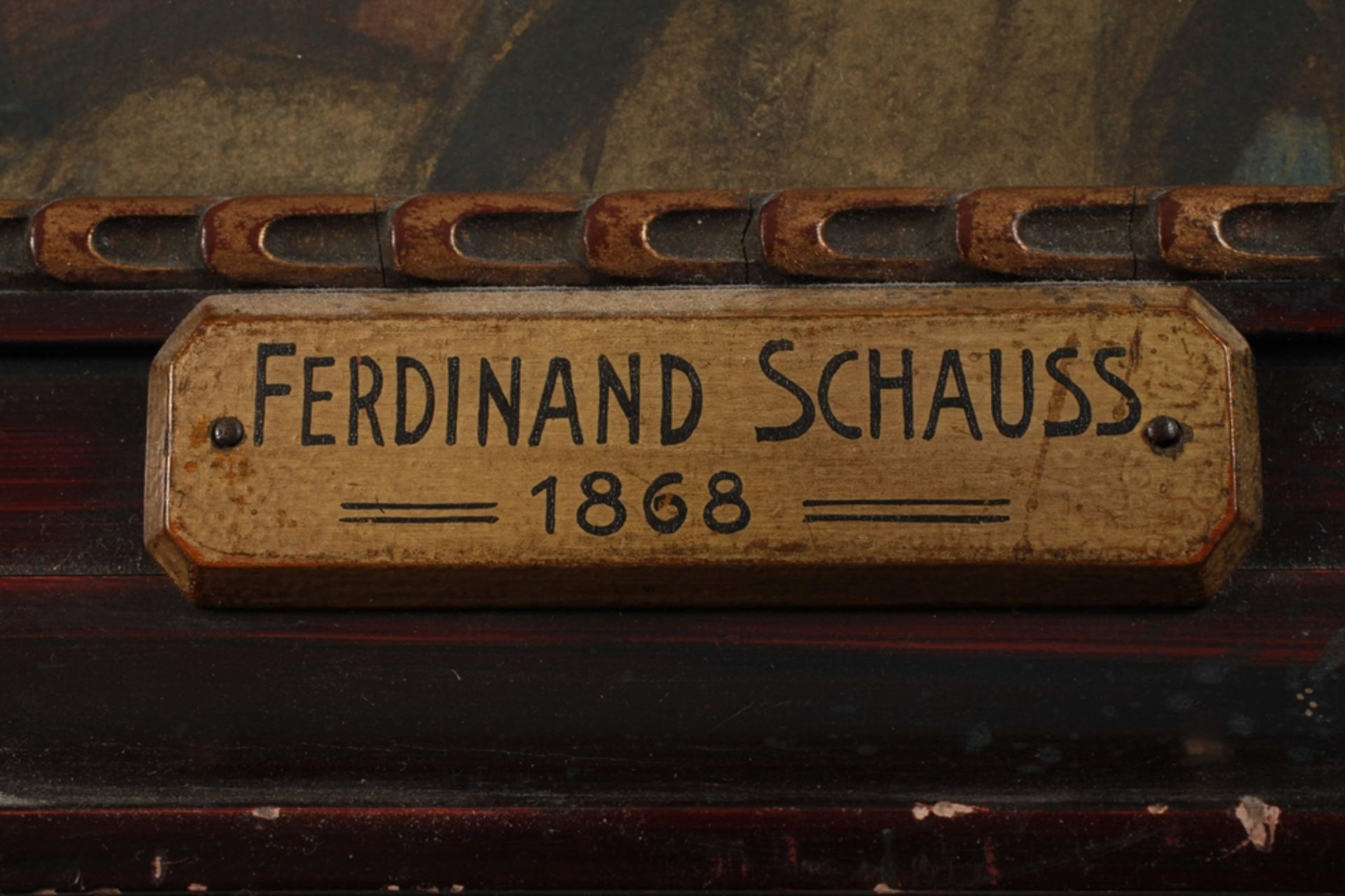 Ferdinand Schauss, Portrait of an elderly gentleman - Image 4 of 5