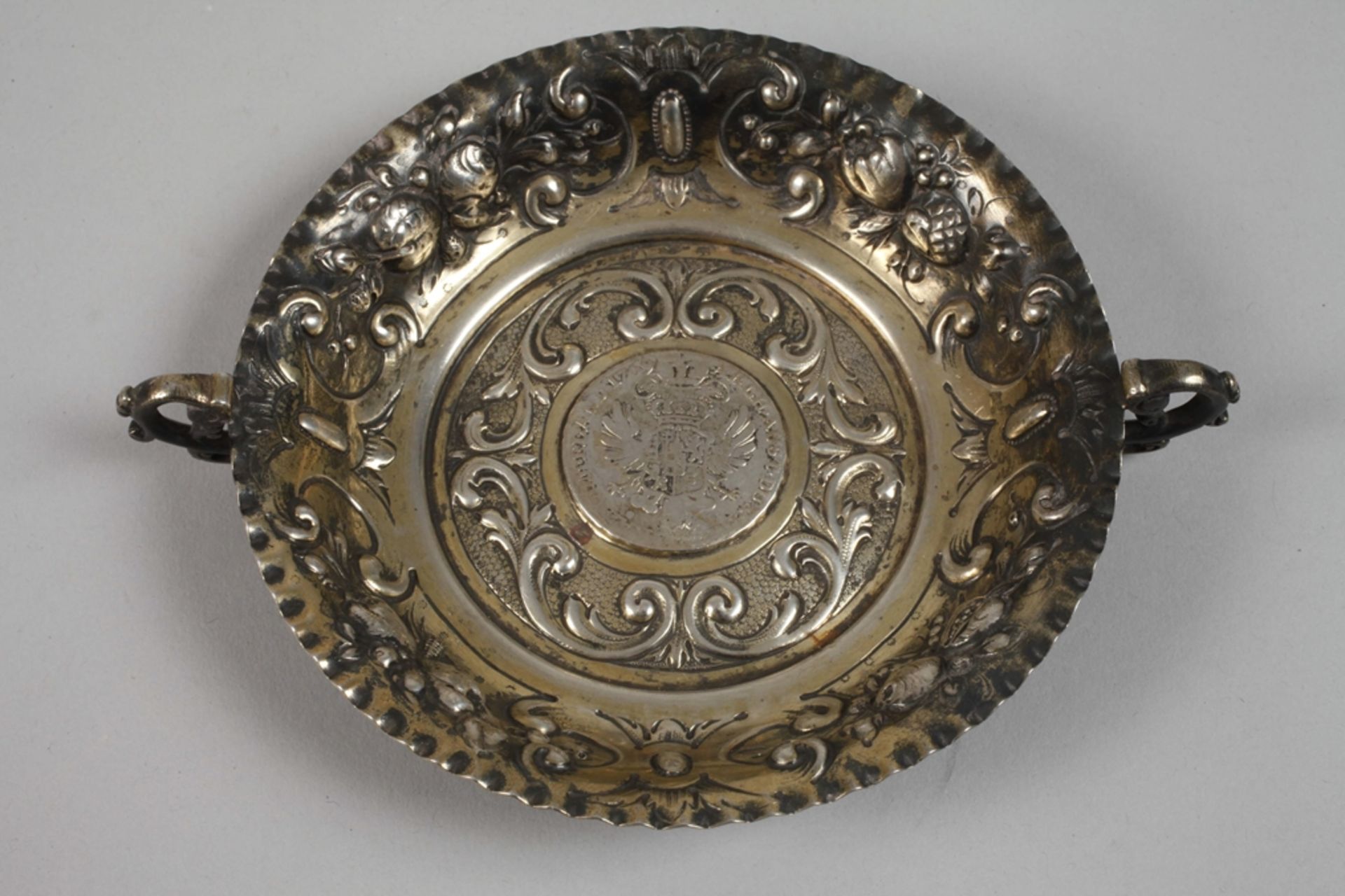 Silver coin bowl - Image 2 of 4