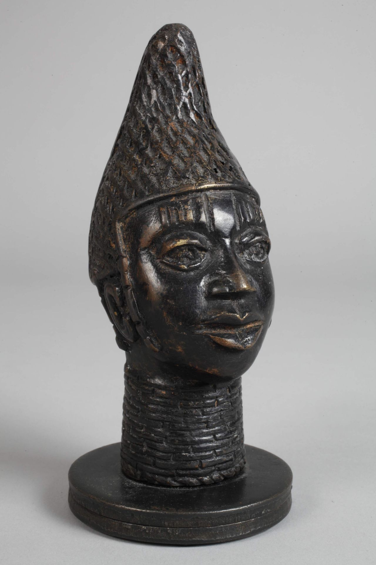 Four bronzes Benin - Image 6 of 10