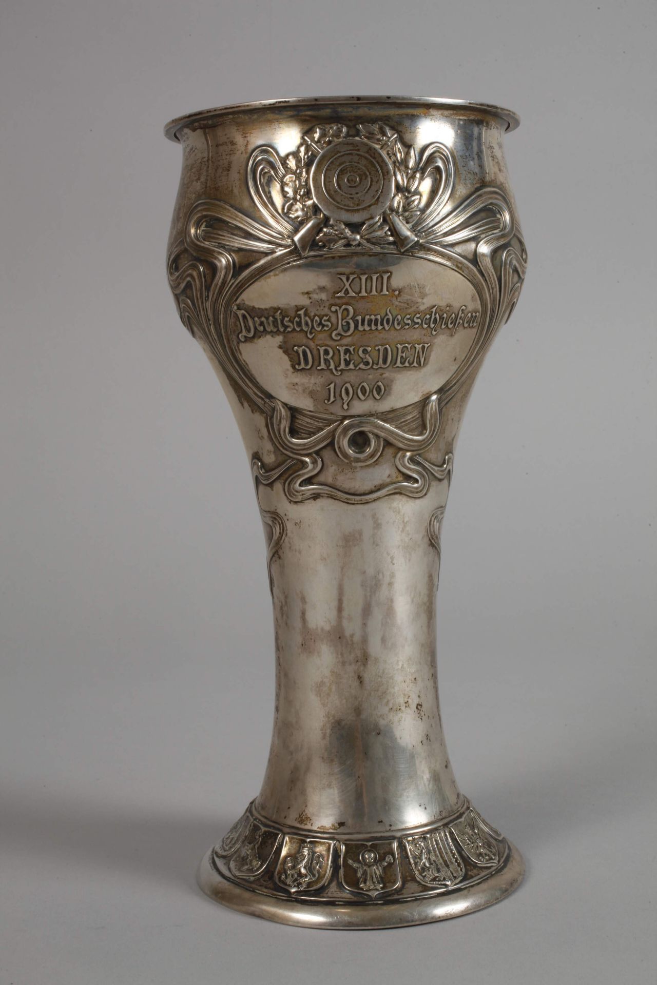 Silver shooting cup Dresden - Image 5 of 7