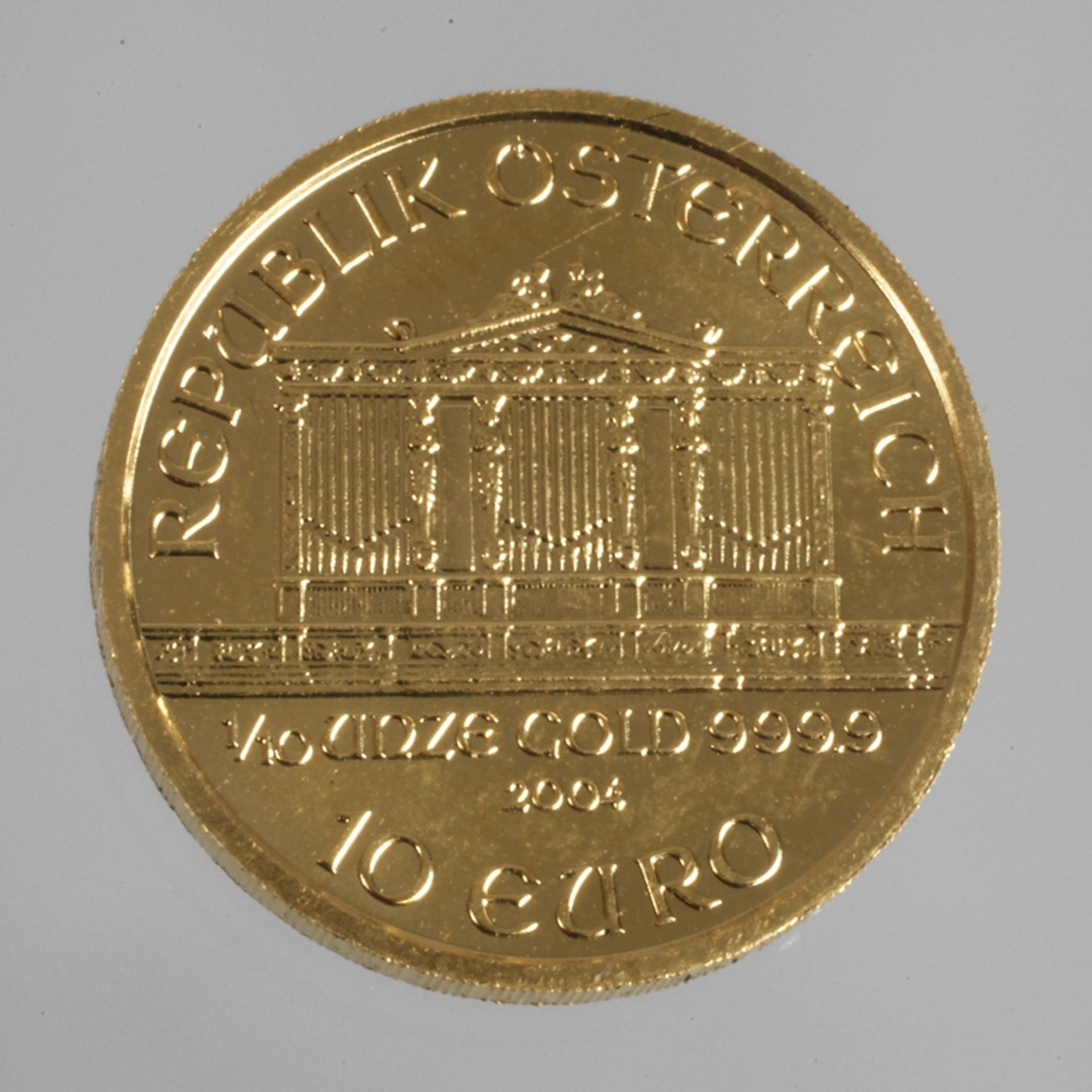 10 Euro Gold Vienna Philharmonic 2004