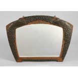 Art Nouveau wall mirror