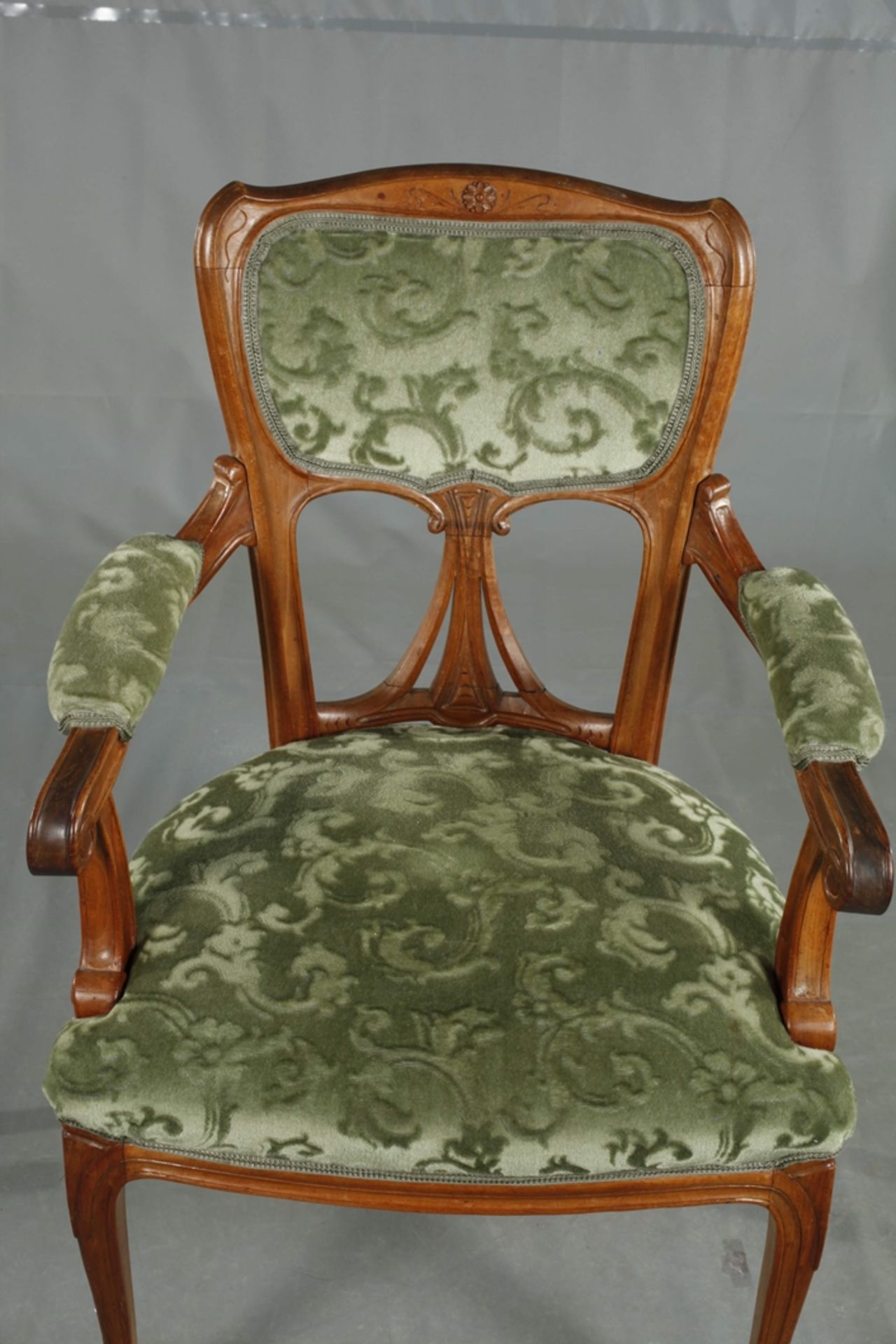Large Art Nouveau seating group - Image 2 of 12