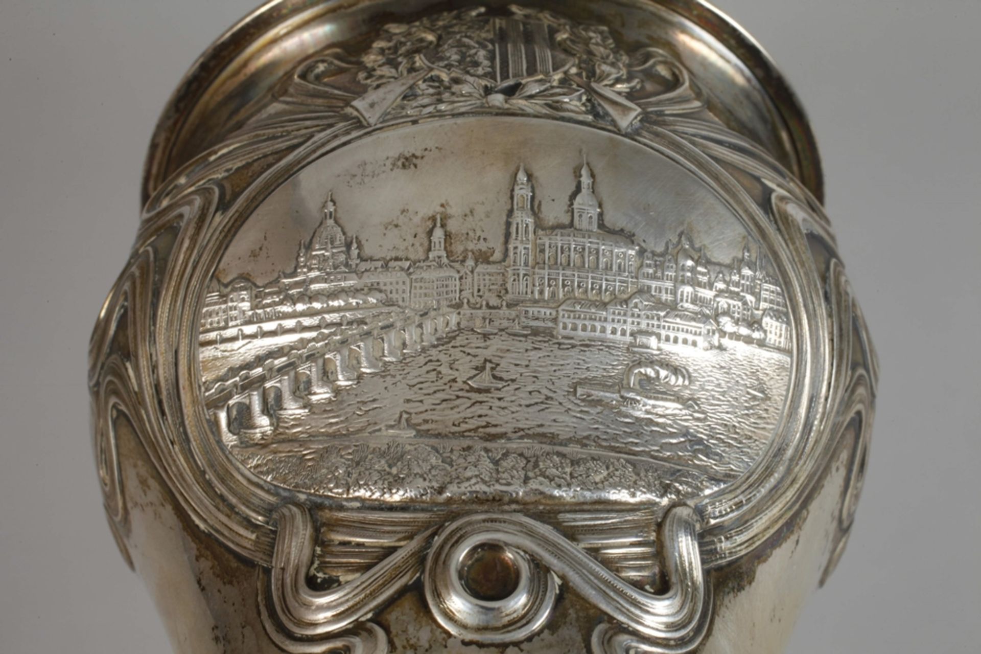 Silver shooting cup Dresden - Image 2 of 7