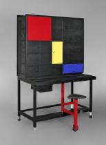 Sekretaire "Hommage à Mondrian"