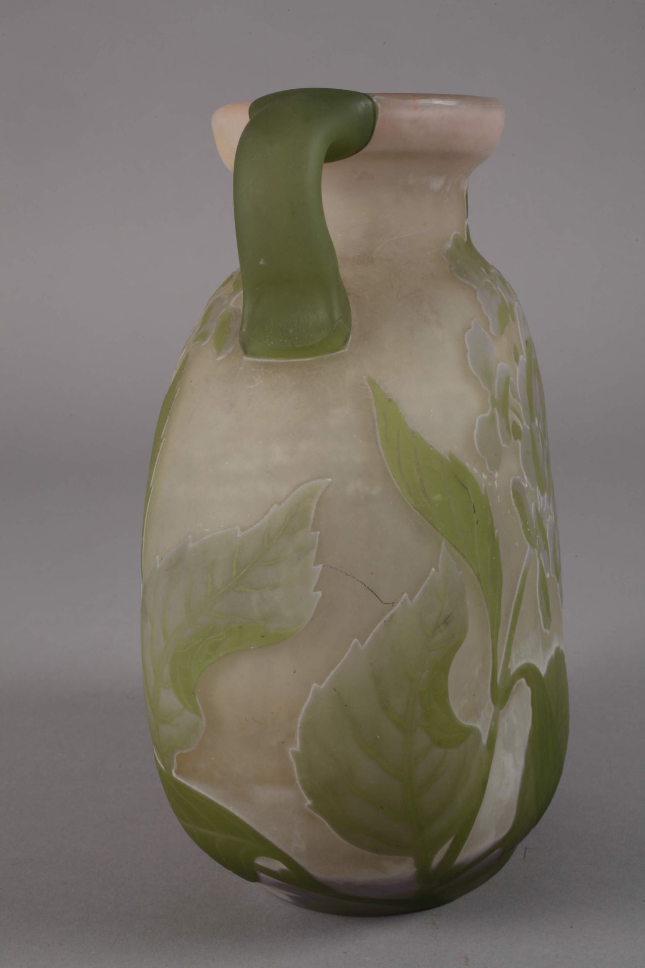 Handled vase Émile Gallé - Image 2 of 4
