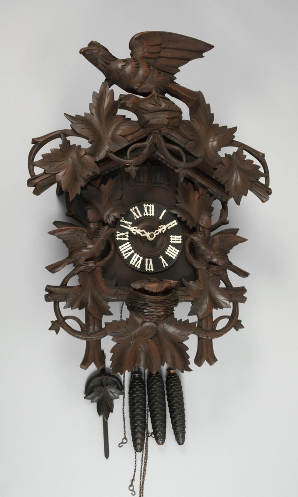 Large quail clock