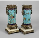 Pair of Japonism vases