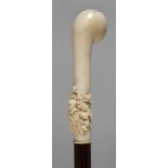 Ivory walking stick