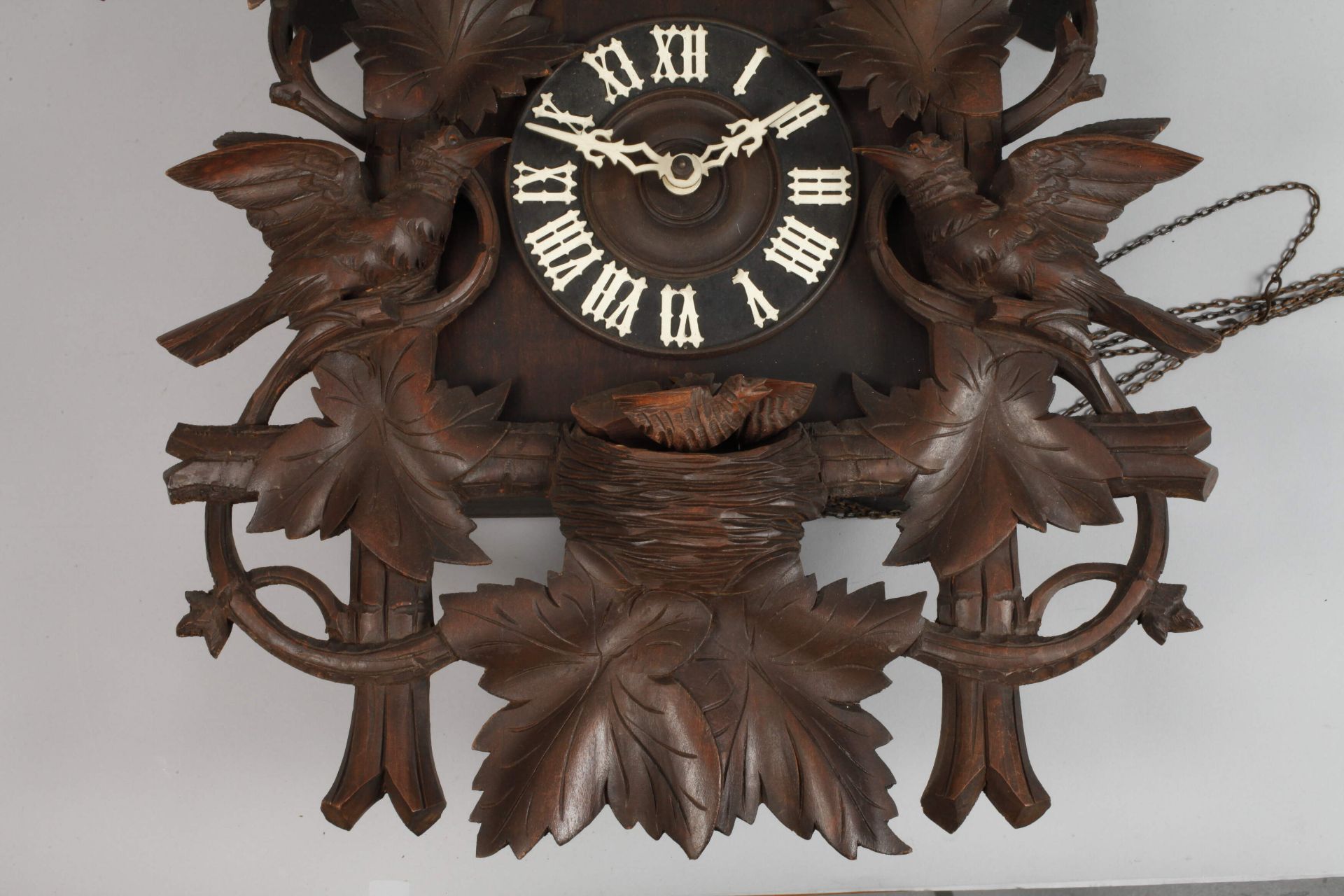 Large quail clock - Image 3 of 7