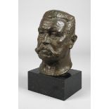 Friedrich Bagdons, bust of Paul von Hindenburg 