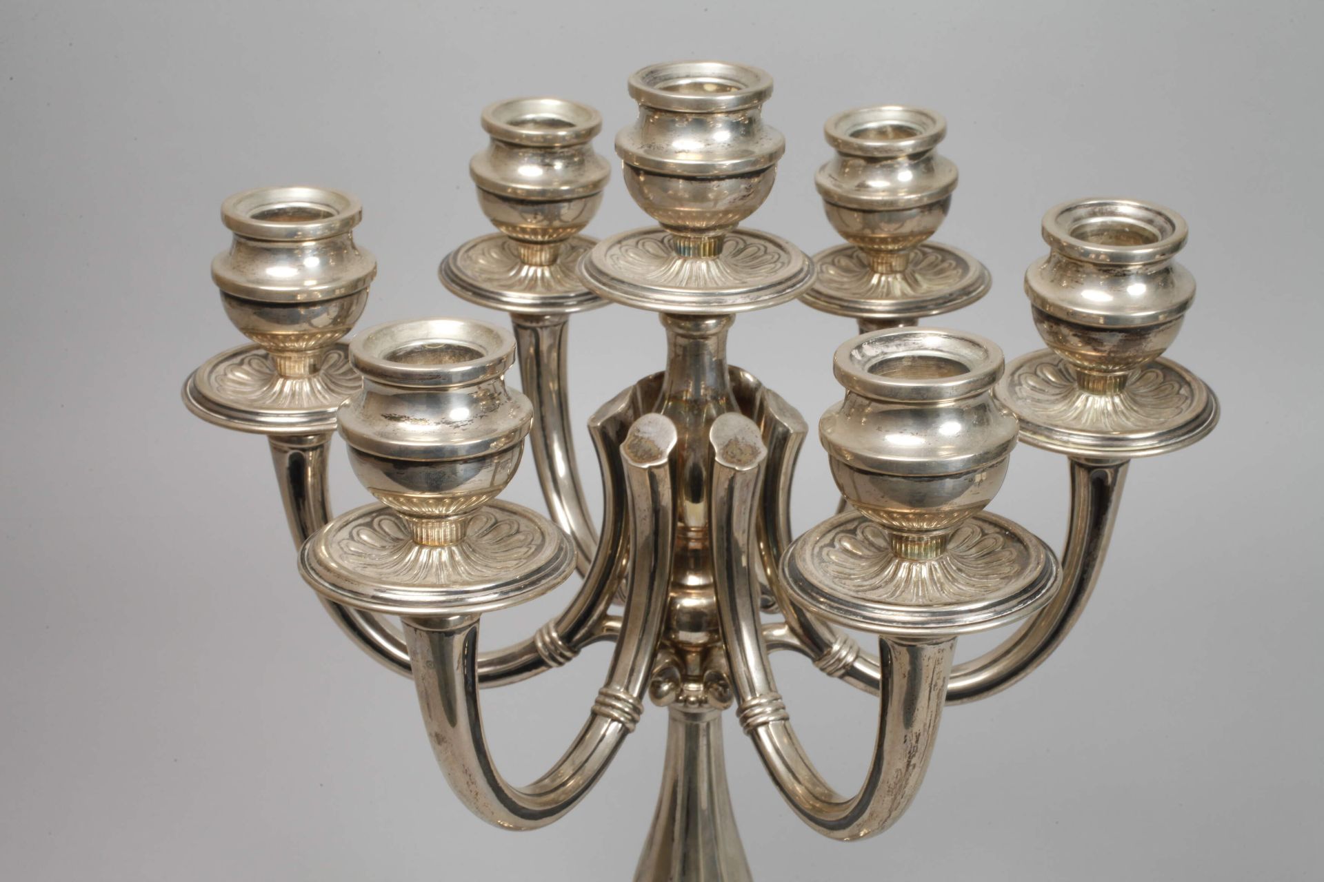 Seven-armed candelabra, silver - Image 2 of 5