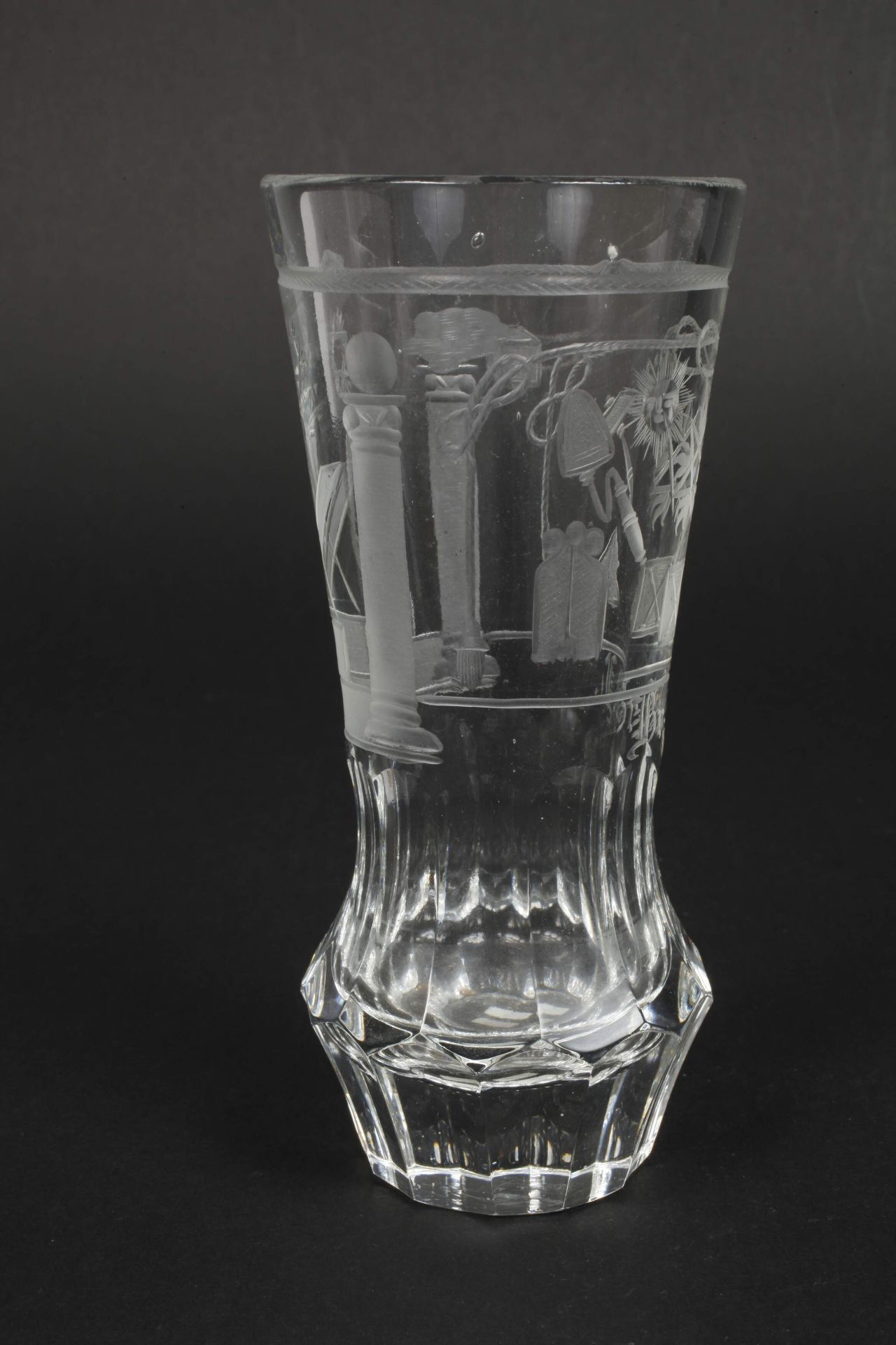 Masonic glass - Image 3 of 4