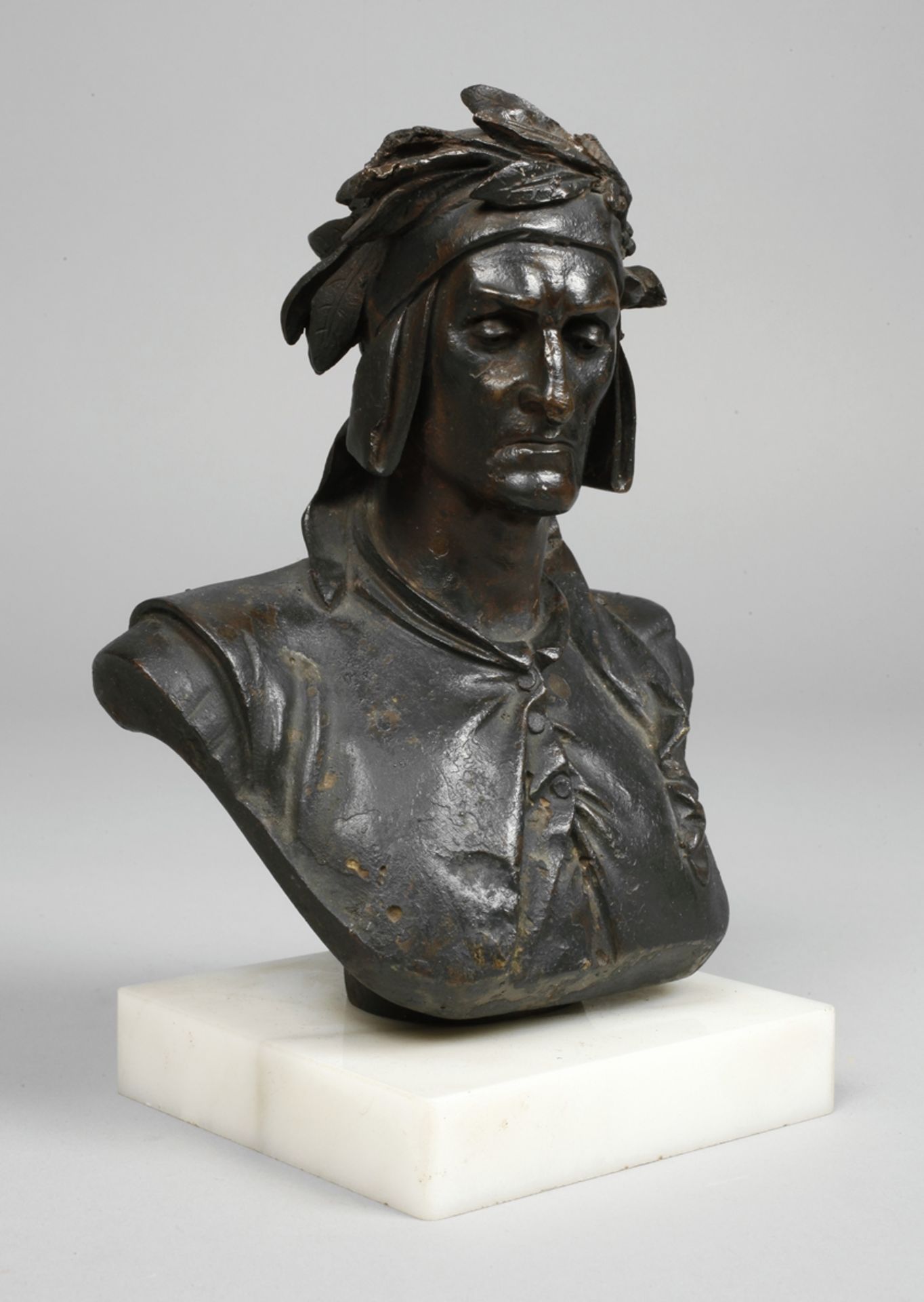 Albert-Ernest Carrier-Belleuse, Bust of Dante
