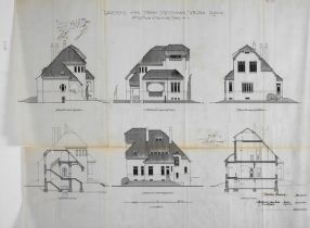 Paul Möbius & Arthur Starke, Entwurf Villa Queck