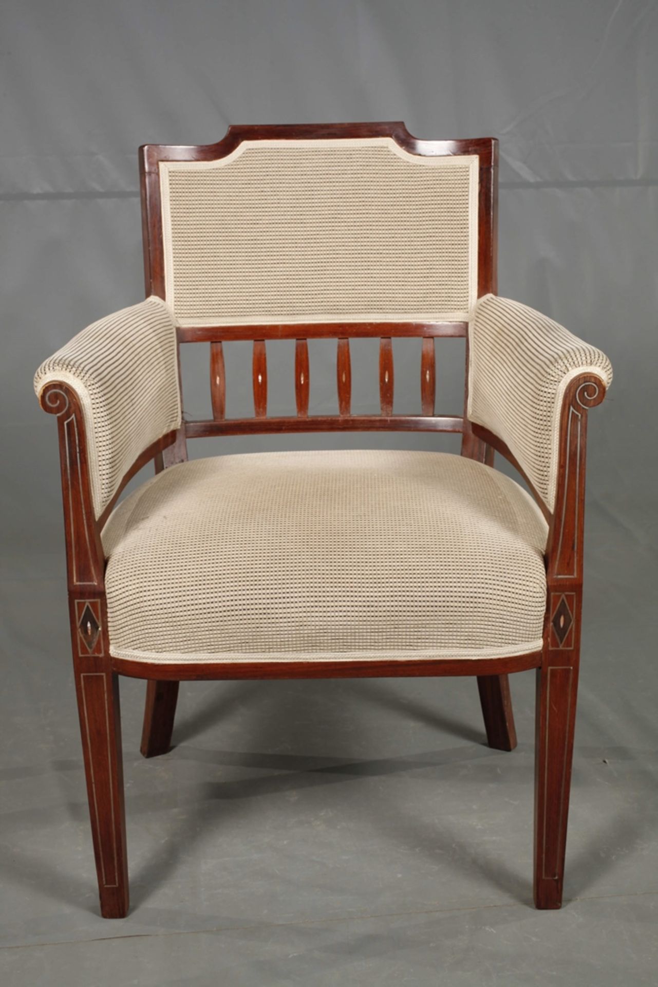 Fine Art Nouveau armchair - Image 2 of 5