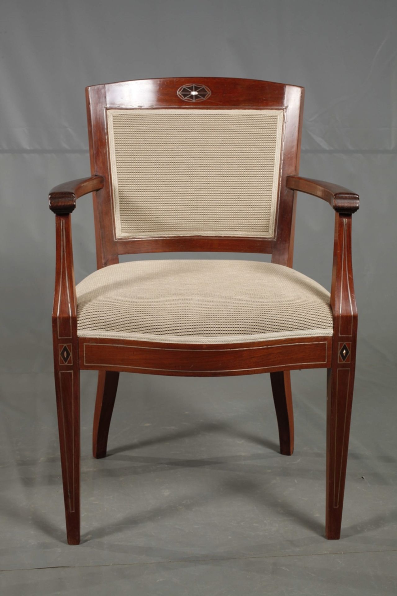 Fine Art Nouveau armchair - Image 3 of 5
