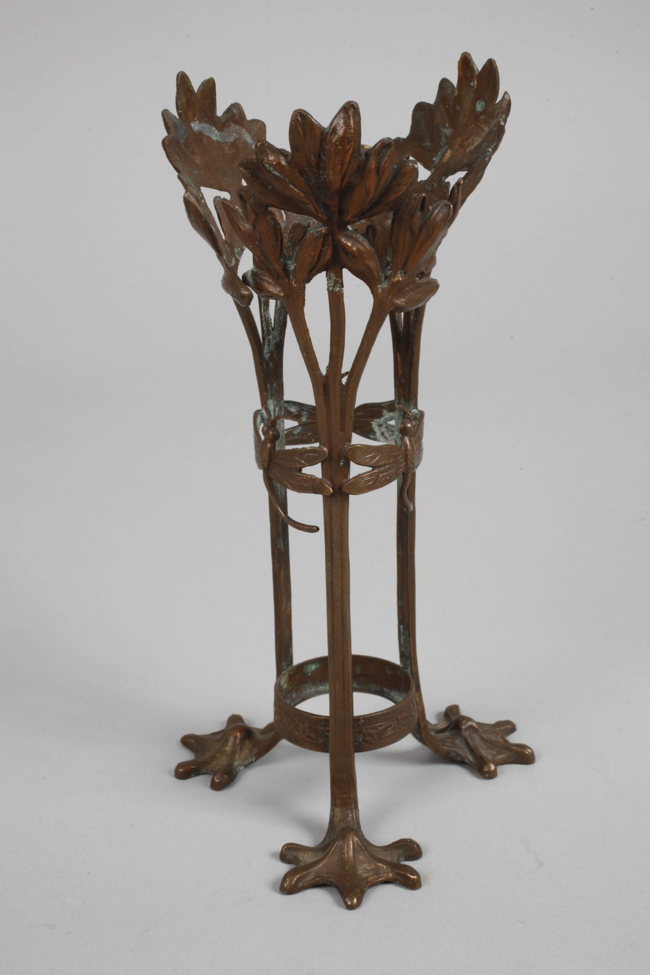 Art Nouveau vase with bronze mount - Image 2 of 5