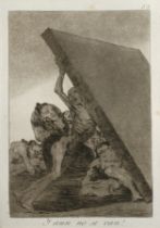 Francisco José de Goya, "Y aun no se van!"