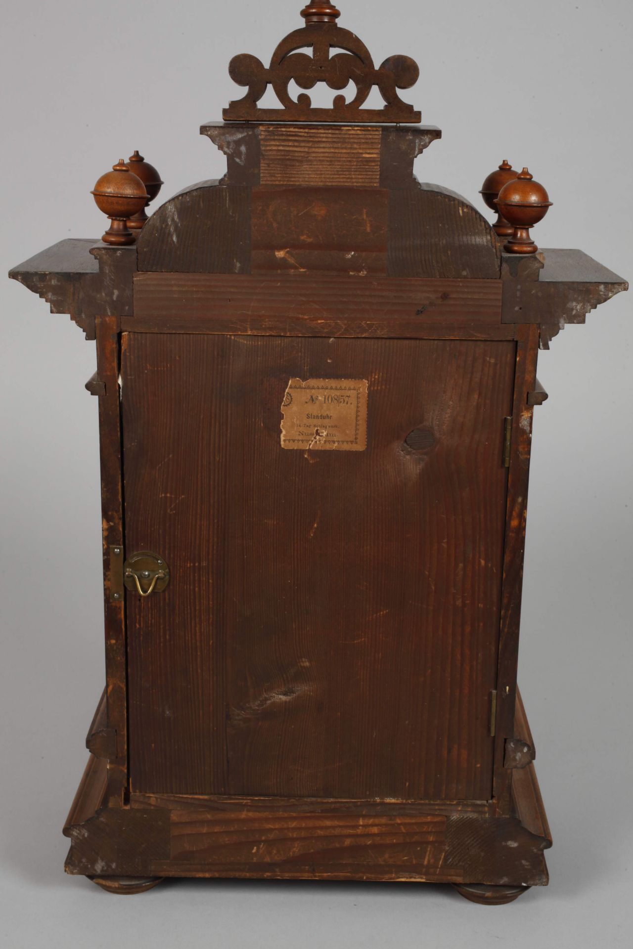 Founding period table clock LFS - Image 5 of 8