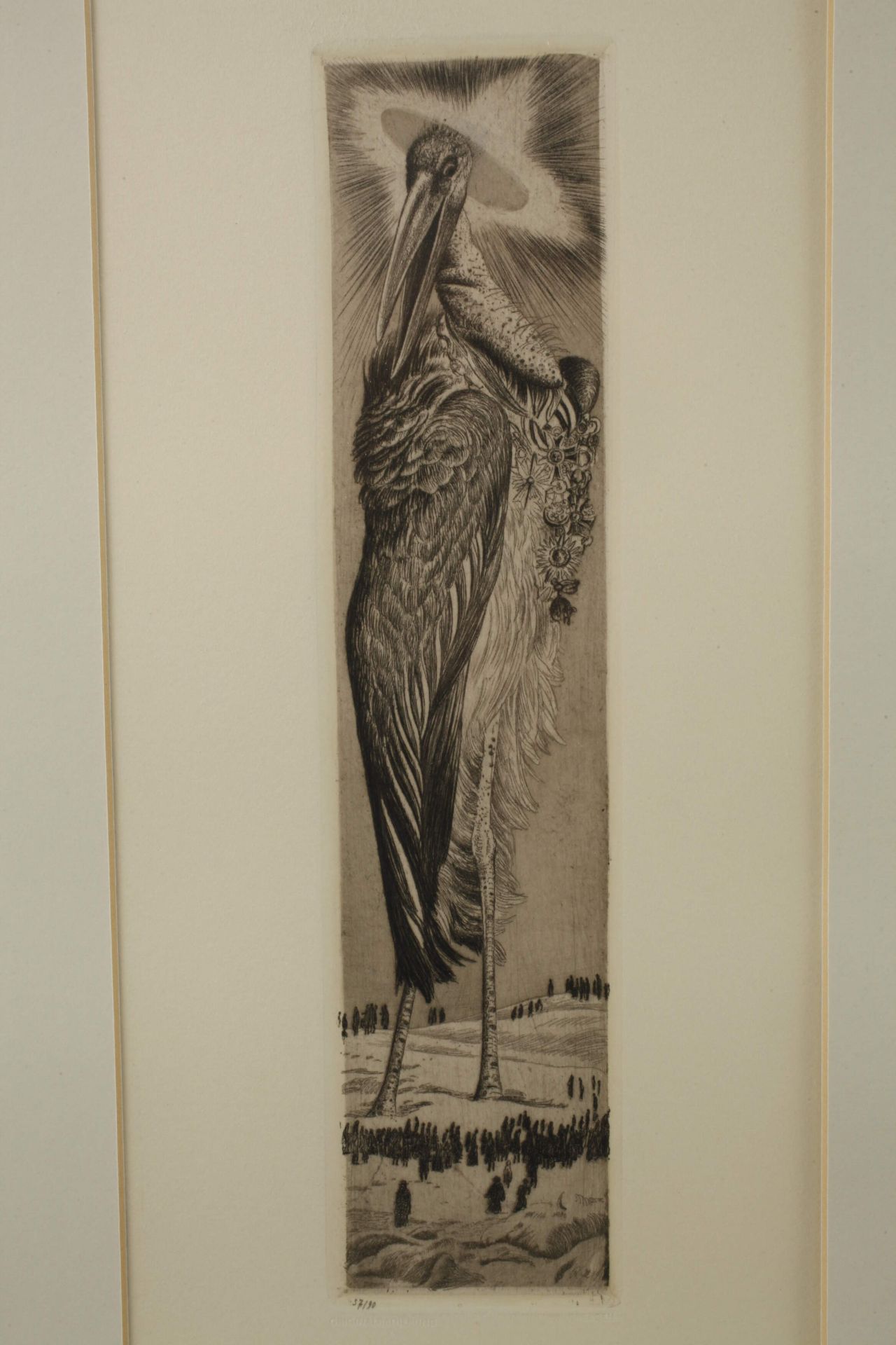 Prof. Richard Müller, Two etchings - Image 2 of 6