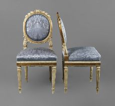 Paar Stühle Louis XVI.