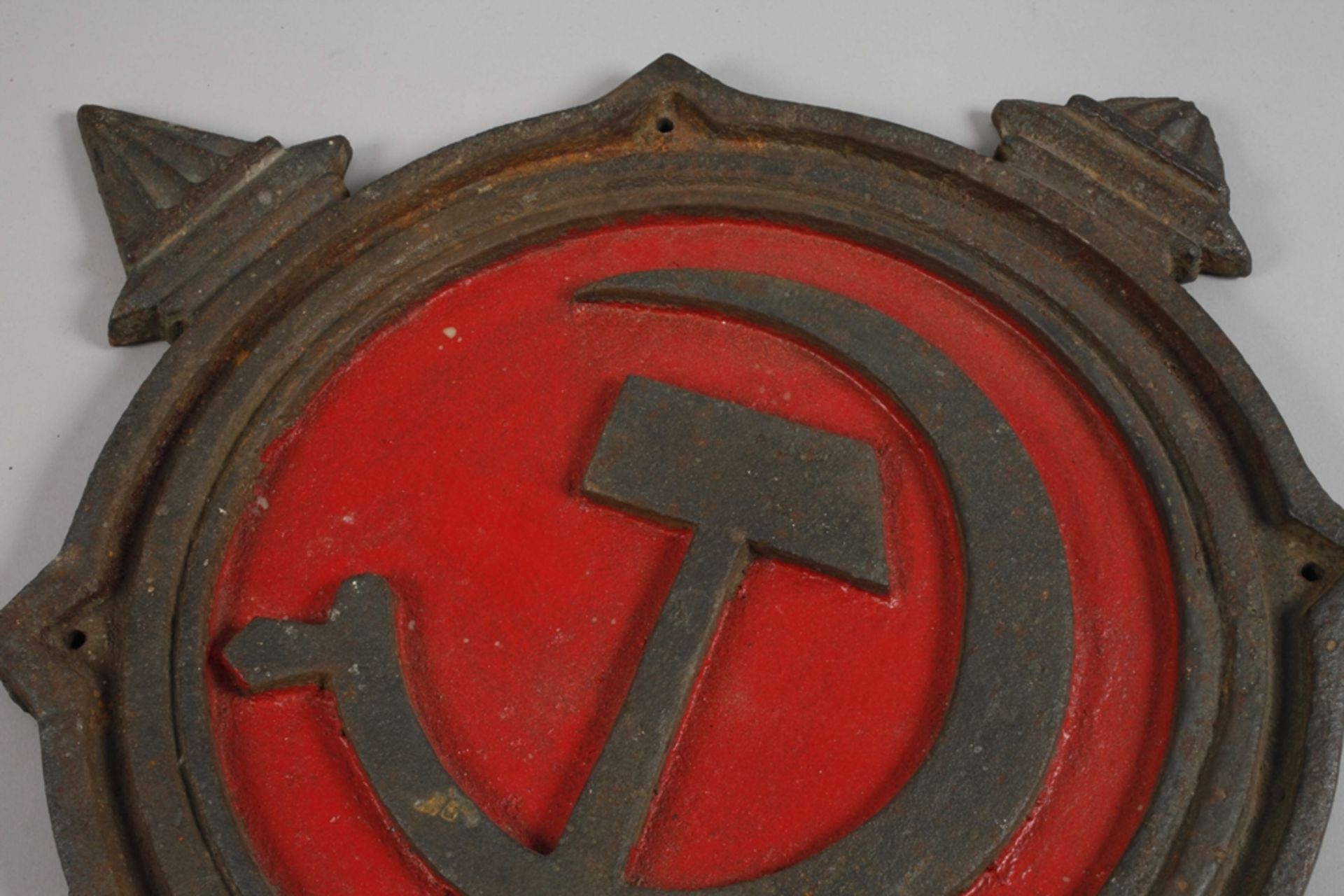 Doorplate of the Communist Party headquarters in Hof - Image 2 of 3