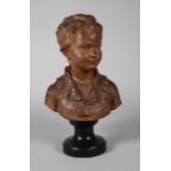 after Jean-Antoine Houdon, child's bust 