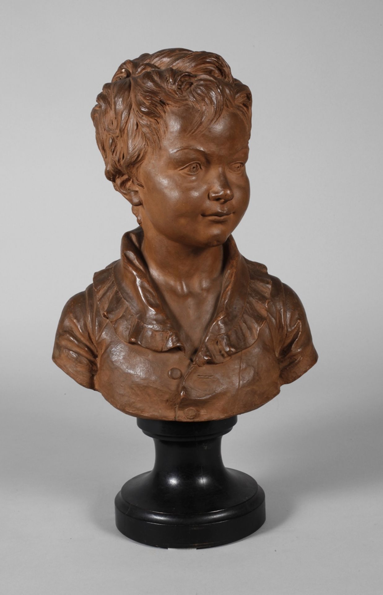 after Jean-Antoine Houdon, child's bust 