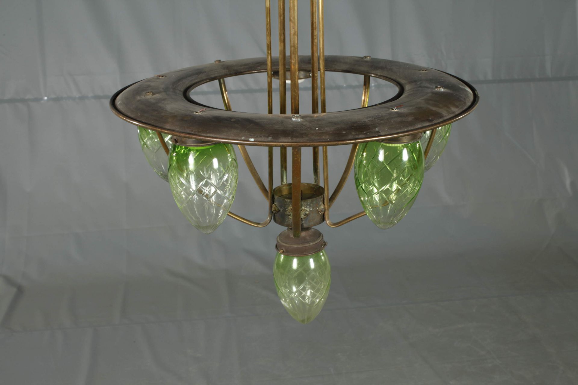 Art Nouveau ceiling lamp - Image 2 of 4
