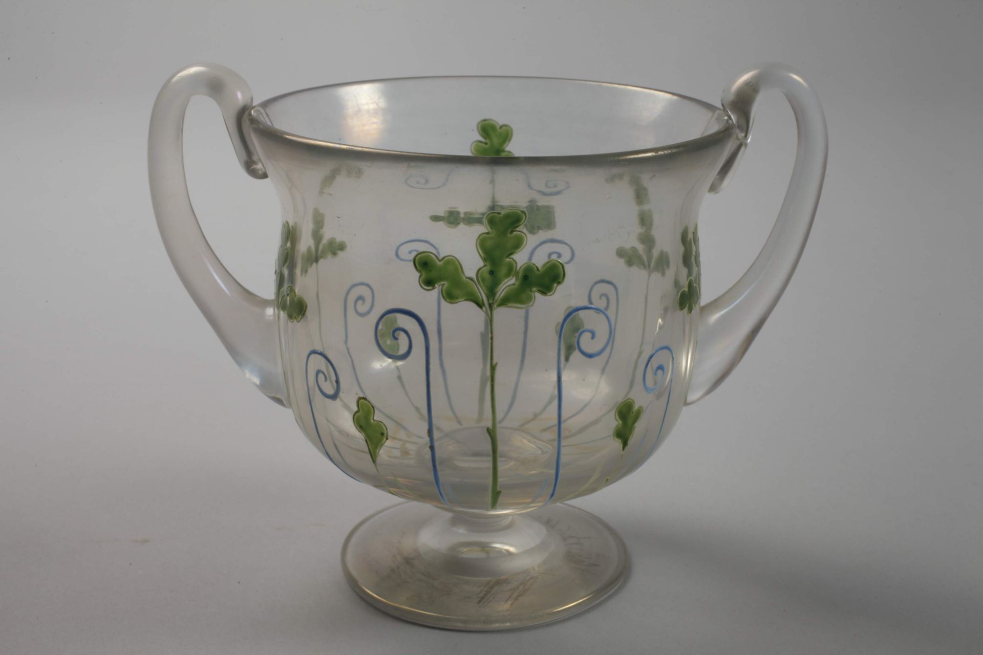 Handled Art Nouveau vessel - Image 3 of 3