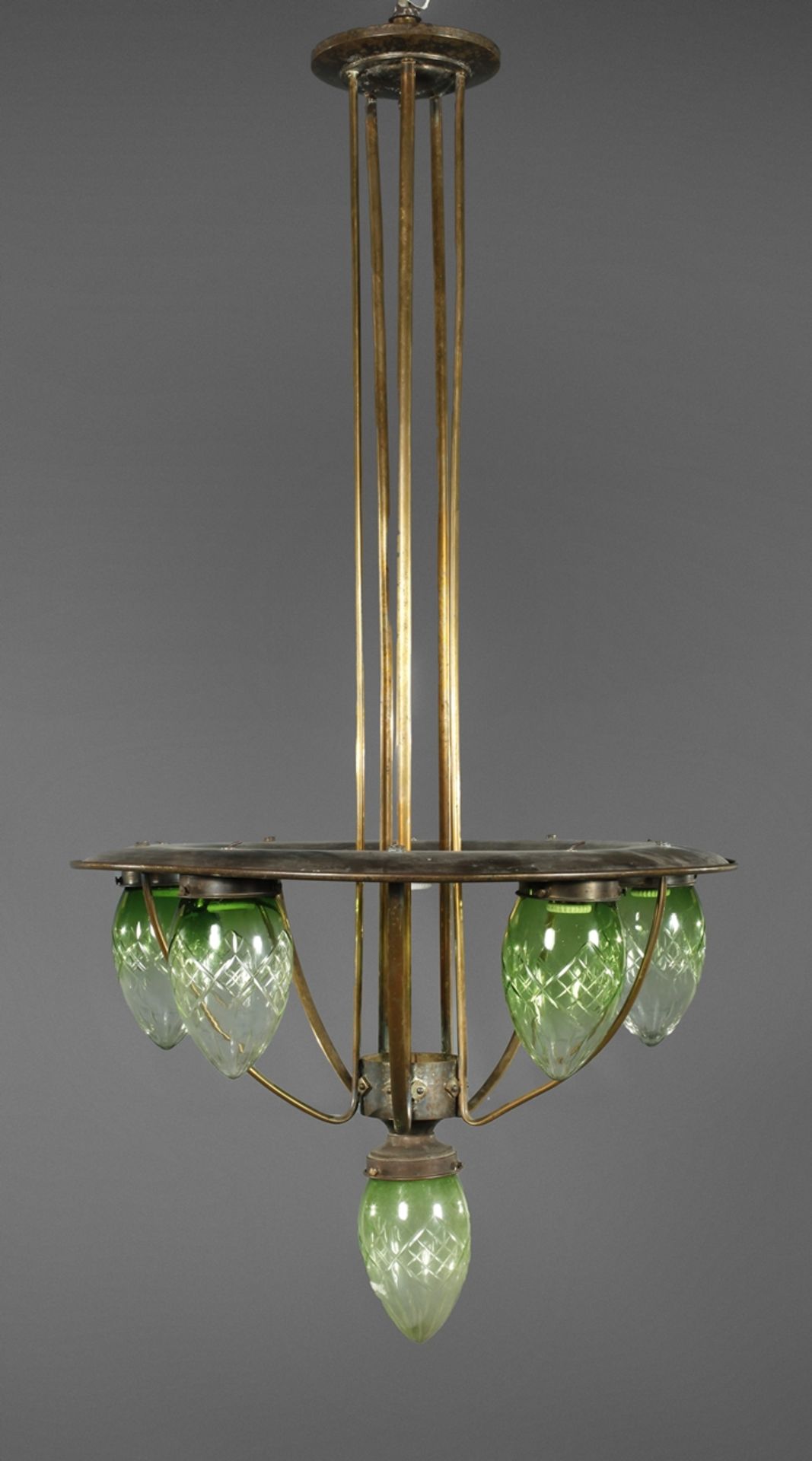 Art Nouveau ceiling lamp