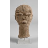 Disc head terracotta