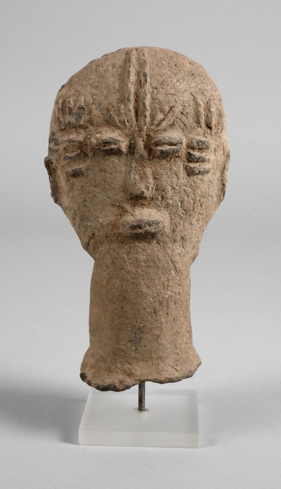 Disc head terracotta