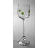 Art Nouveau stemware