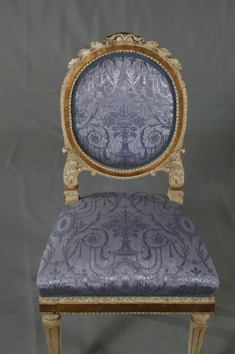 Pair of Louis XVI chairs - Image 2 of 6