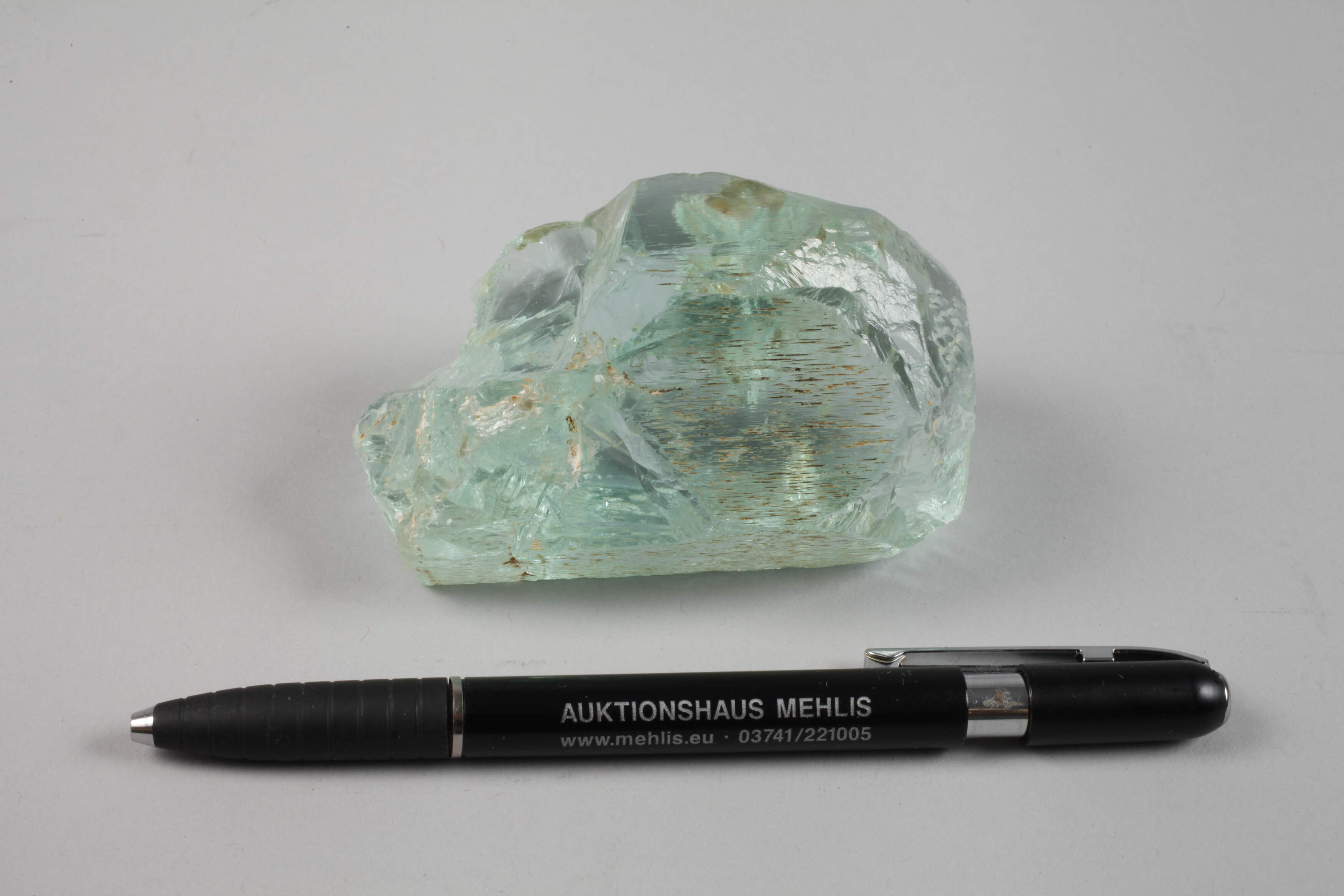 Large aquamarine crystal - Image 2 of 6