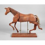 Articulated horse puppet