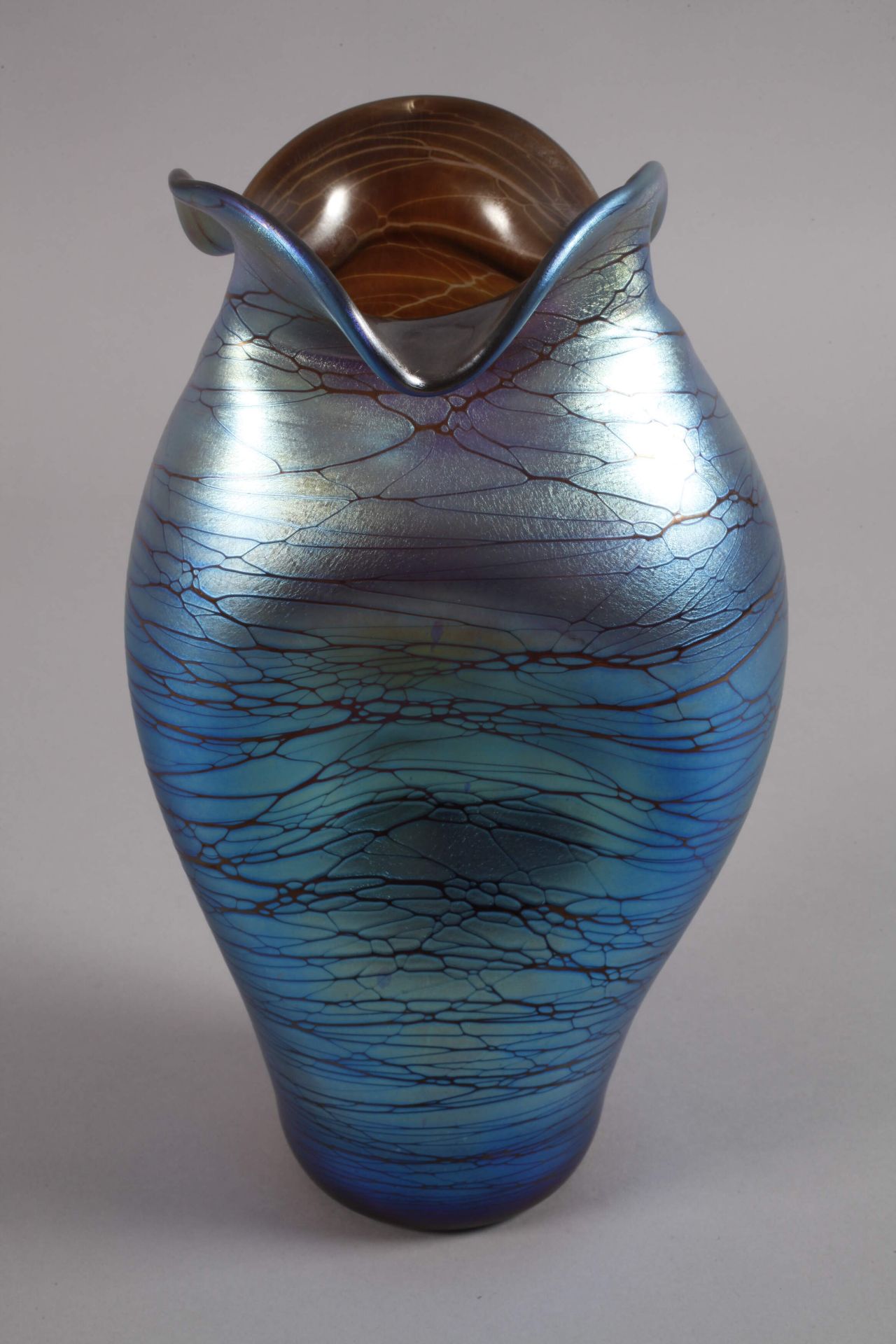 Three studio glass vases - Image 3 of 4