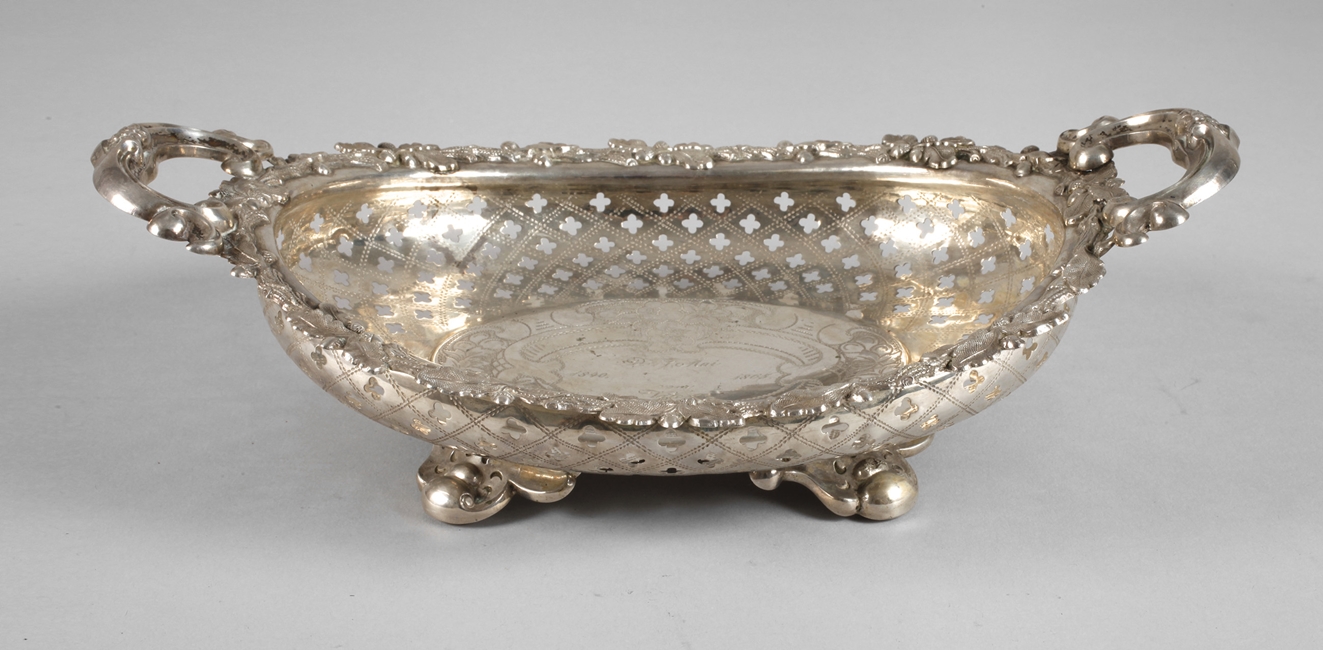 Silver Biedermeier bowl