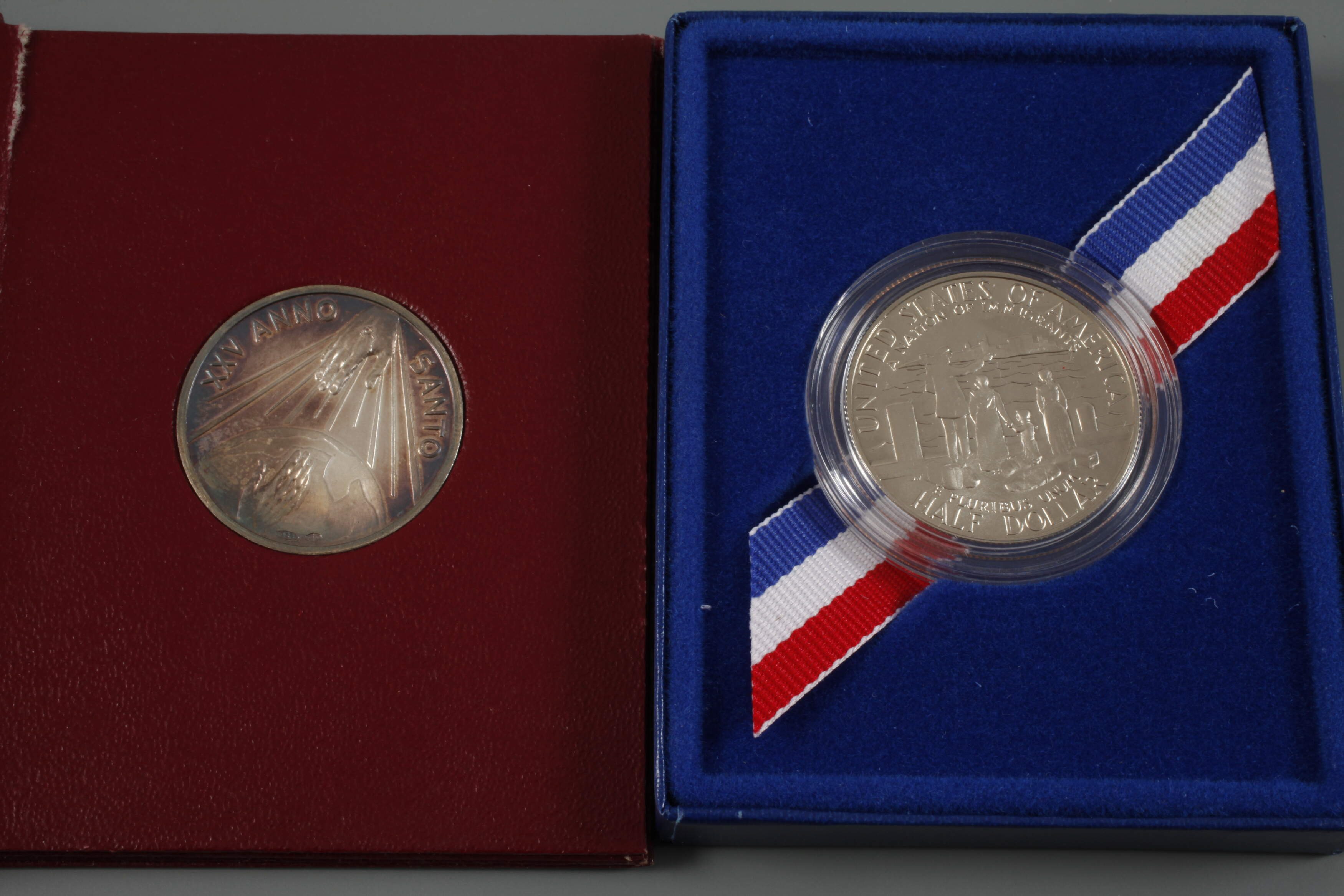 A collection of silver coins and medals - Image 3 of 6