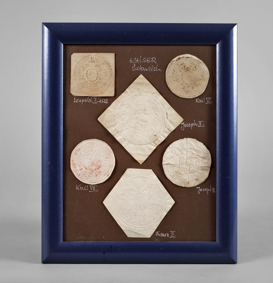Collection of imperial paper seals