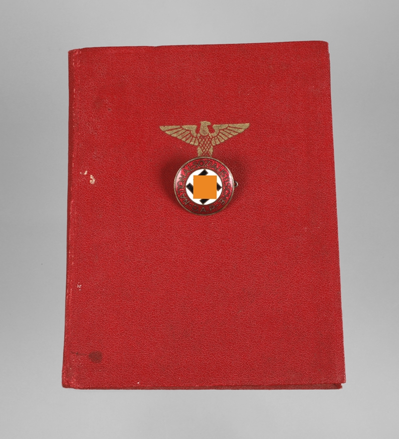 Party book and party badge