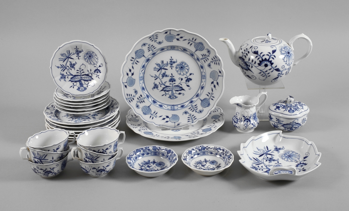 Meissen tea service "Zwiebelmuster"