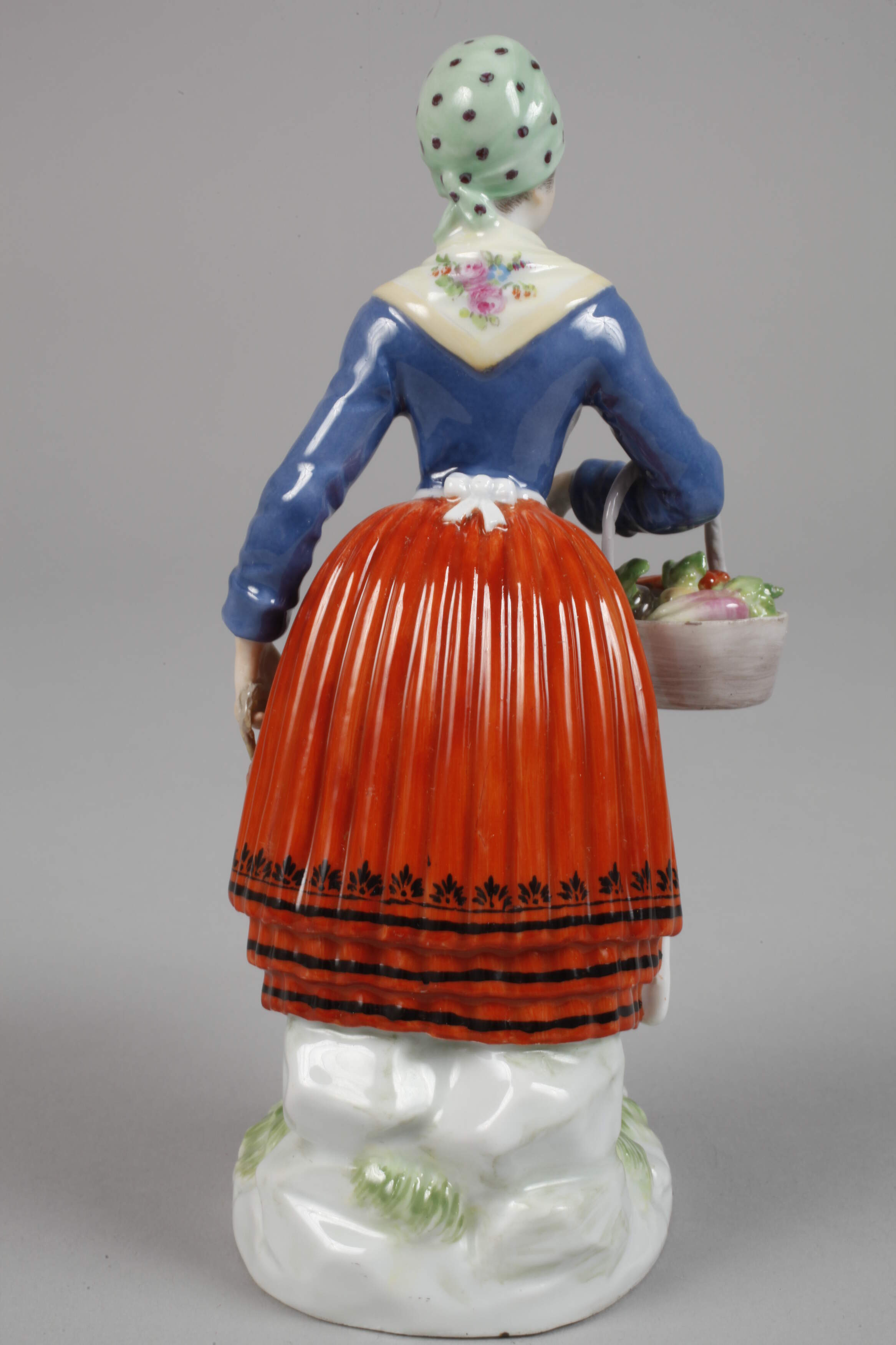 Meissen "Danish Peasant Woman" - Image 3 of 5