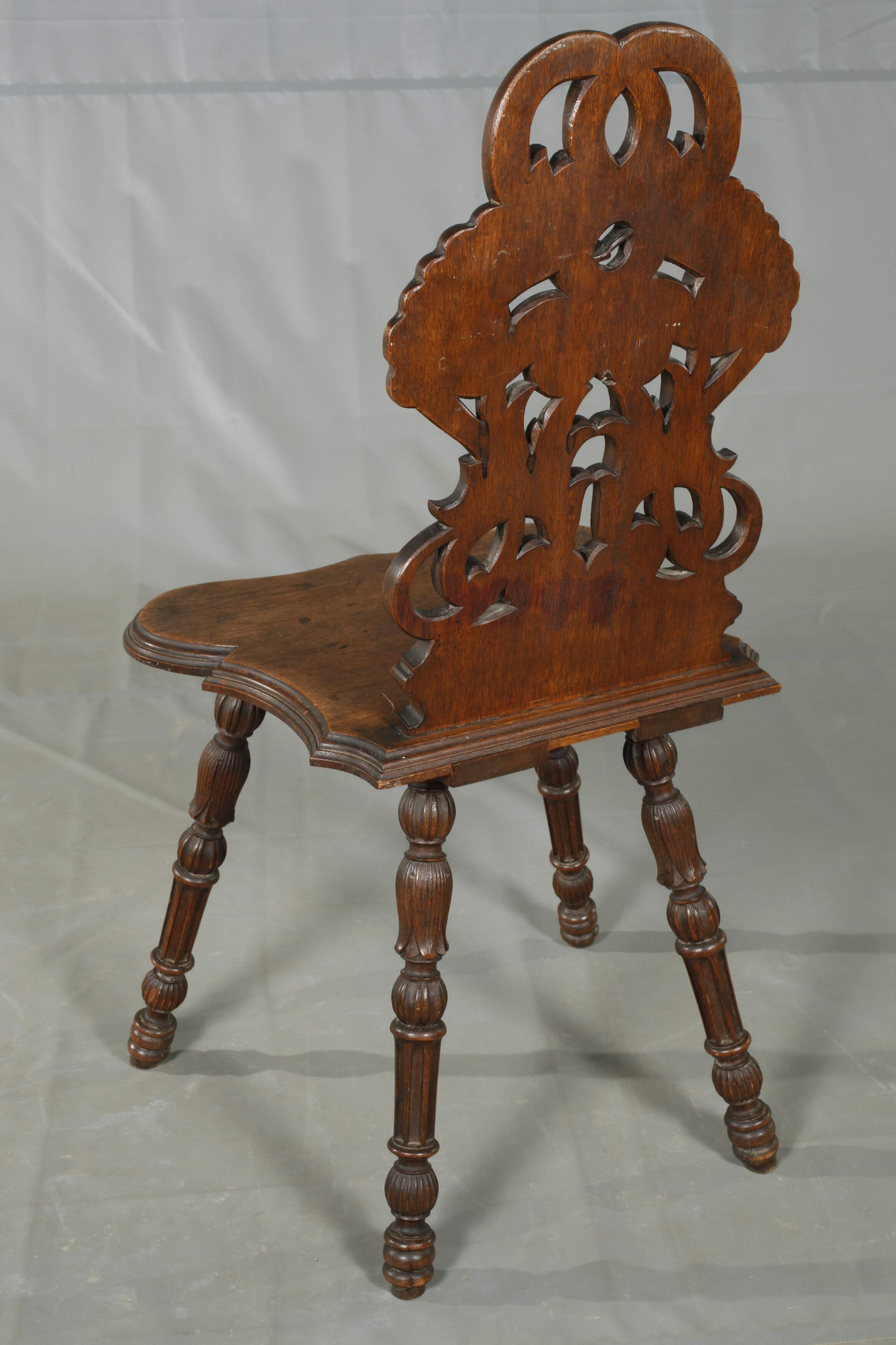 Pair of Historicism board chairs - Image 6 of 6