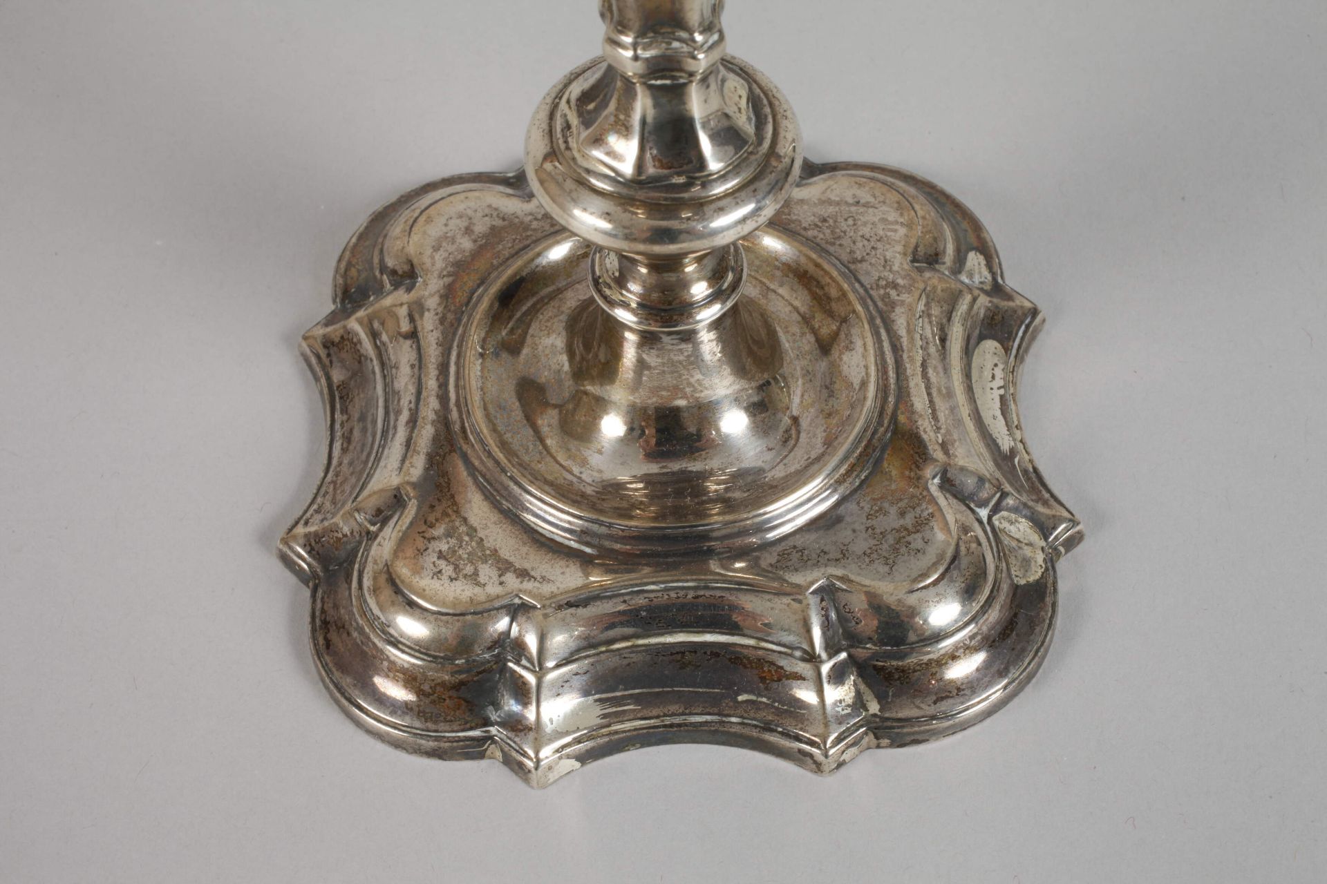 Silver pair of candlesticks Tiffany - Image 3 of 5